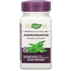 Андрографис, Andrographis, Nature's Way, 300 мг, 60 веганских капсул