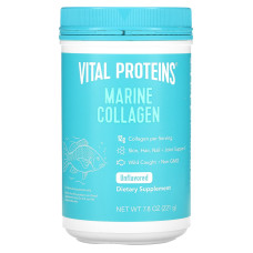 Морський колаген, Marine Collagen, Vital Proteins, без ароматизаторів, порошок, 221 г