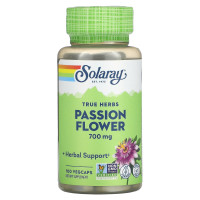 Пассифлора, Passion Flower, Solaray, 350 мг, 100 капсул