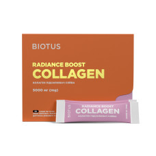 Колаген підсилювач сяйва, Radiance Boost Collagen, Biotus, 30 саше (кожне по 15 мл)