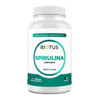 Спирулина, Spirulina, Biotus, 200 таблеток (1500 мг в трех таблетках)