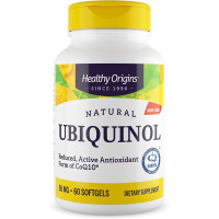 Убіхінол (Kaneka QH), Ubiquinol, Healthy Origins, 50 мг, 60 капсул