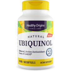 Убихинол (Kaneka QH), Ubiquinol, Healthy Origins, 50 мг, 60 капсул