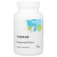 Фосфатидилхолін, Phosphatidyl Choline, Thorne, 60 гелевих капсул