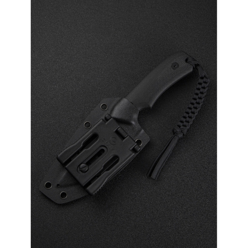 Ніж фіксований тактичний Civivi Gander, (9.2 см) 14C28N / Micarta чорний