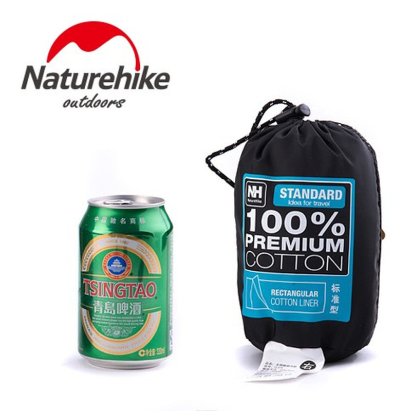 Підкладка для спального мішка Naturehike NH15S012-D, бавовна, світло-зелений