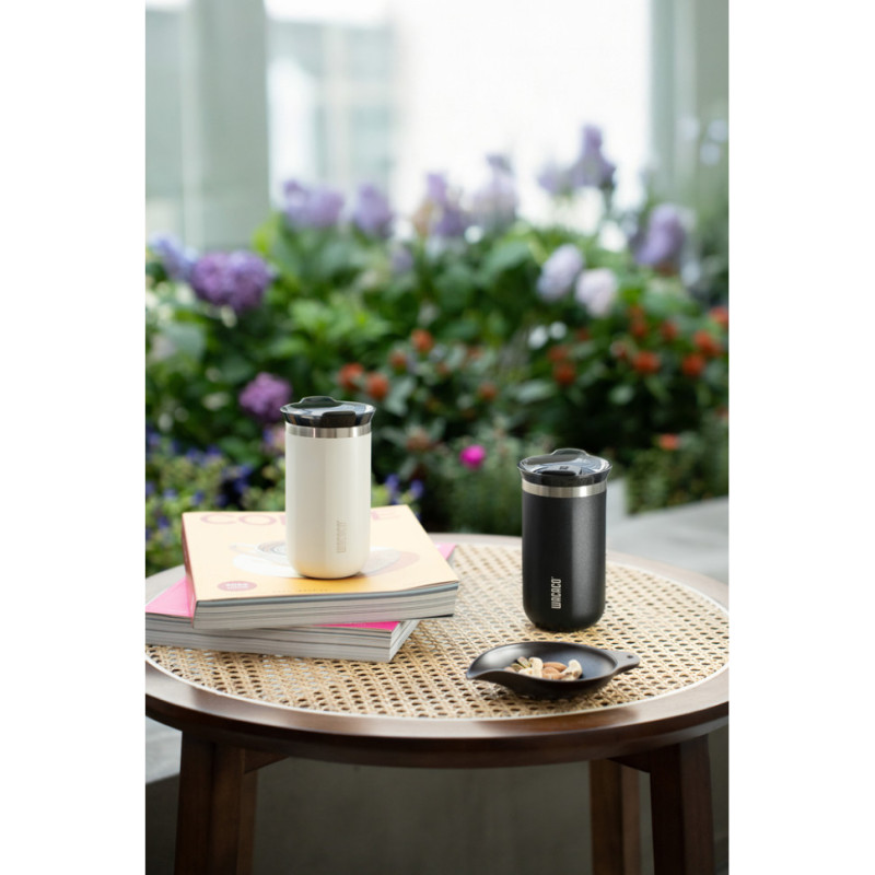 Термокухоль Wacaco Octaroma Lungo 300 мл, білий