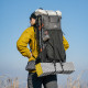 Рюкзак туристичний Naturehike Rock Series Hiking Backpack 2.0 CNK2550XB018, 45 л, L, чорний