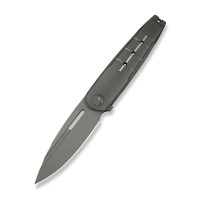 Ніж складаний туристичний Weknife Hull (9.9 см) Bohler M390 / Titanium сірий