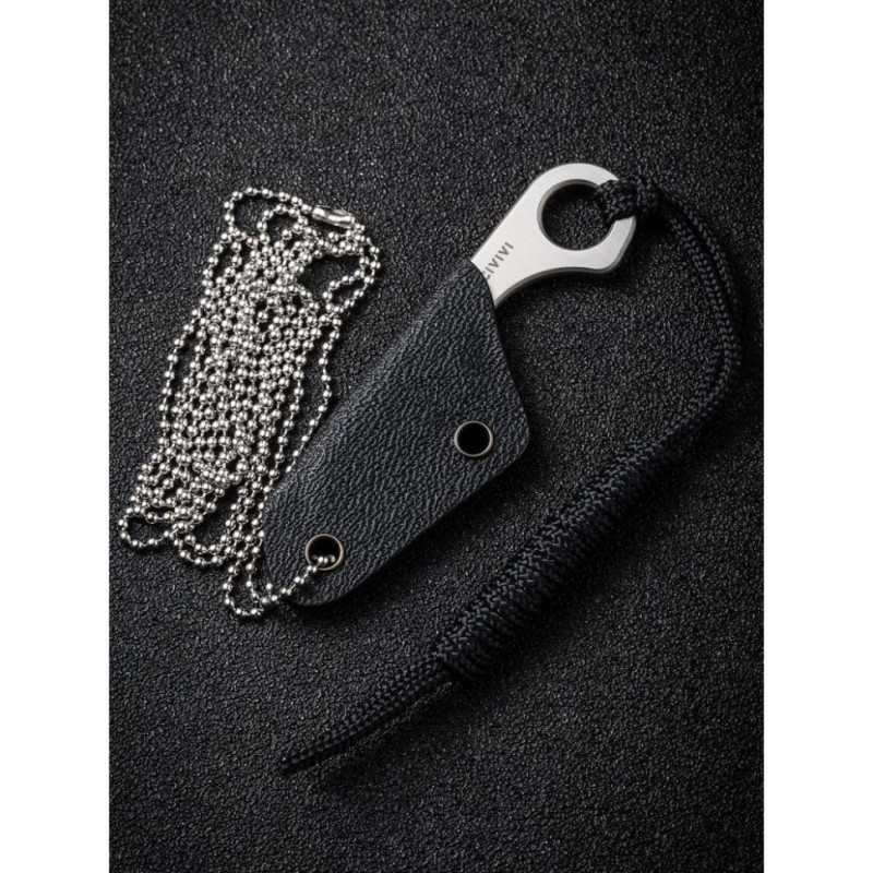 Ніж фіксований тактичний Civivi Gramis, (2.6 см) 14C28N сірий