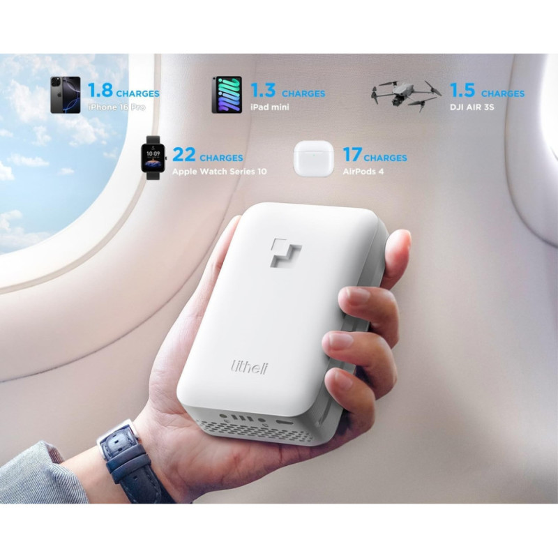 УМБ Litheli Power Bank SE 20000 mAh, 45 W, 4А, Fast Charge U20BY09-0U000