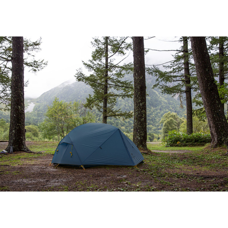 Намет двомісний ультралегкий Naturehike Mongar UL NH19M002-J, синій