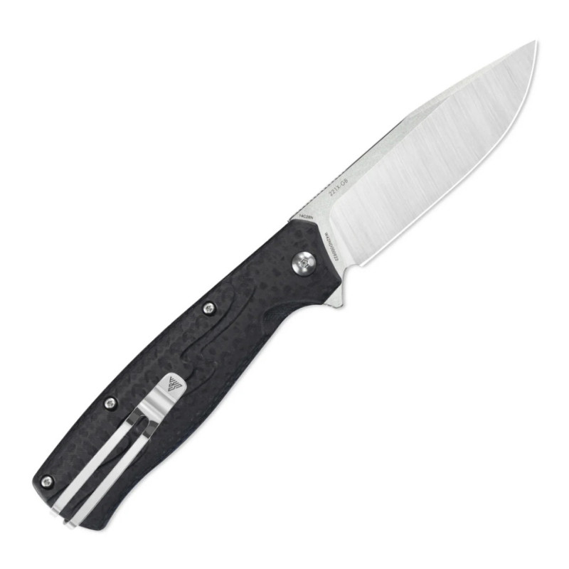 Ніж складаний туристичний SRM (9.2 см) 14C28N / G10 чорний