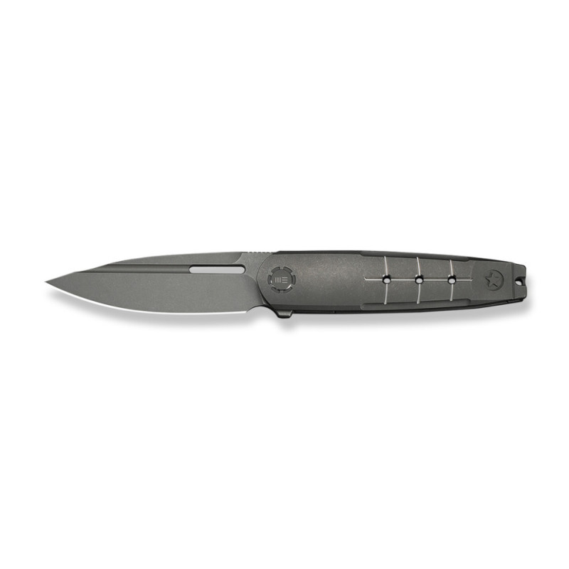 Ніж складаний туристичний Weknife Hull (9.9 см) Bohler M390 / Titanium сірий