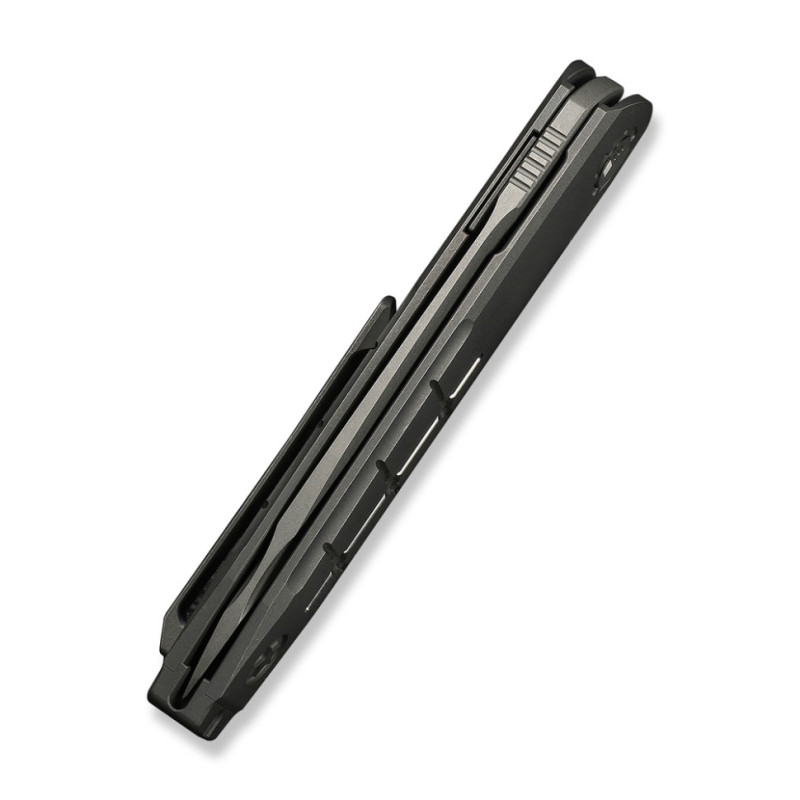 Ніж складаний туристичний Weknife Hull (9.9 см) Bohler M390 / Titanium сірий