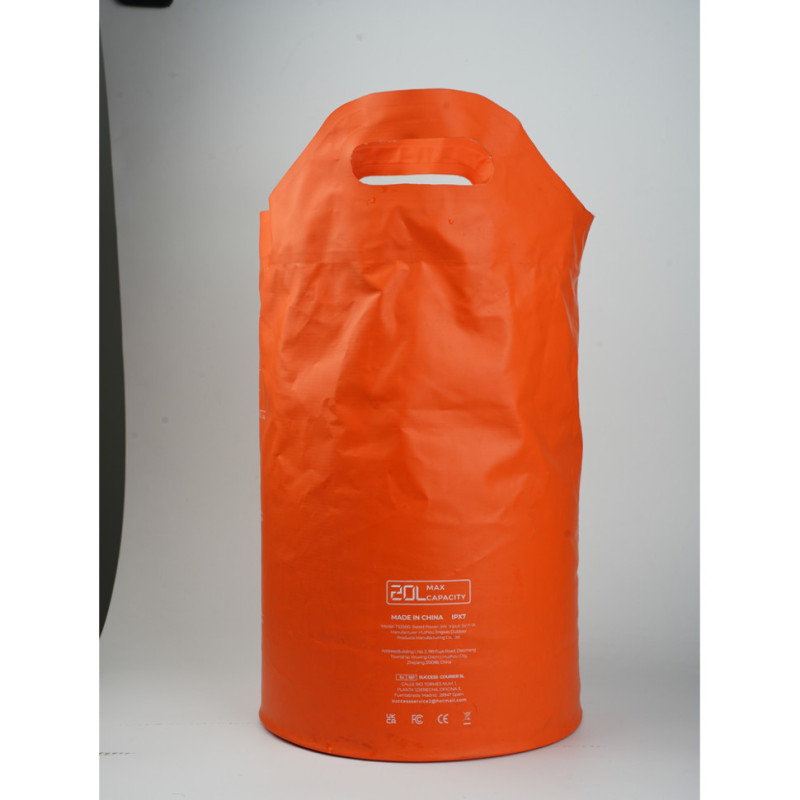 Душ портативний із ємністю та насосом Flextail Tiny Shower Bucket, 20л, помаранчевий