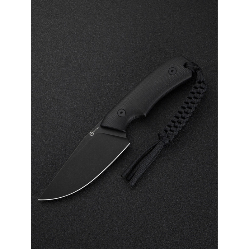 Ніж фіксований тактичний Civivi Gander, (9.2 см) 14C28N / Micarta чорний