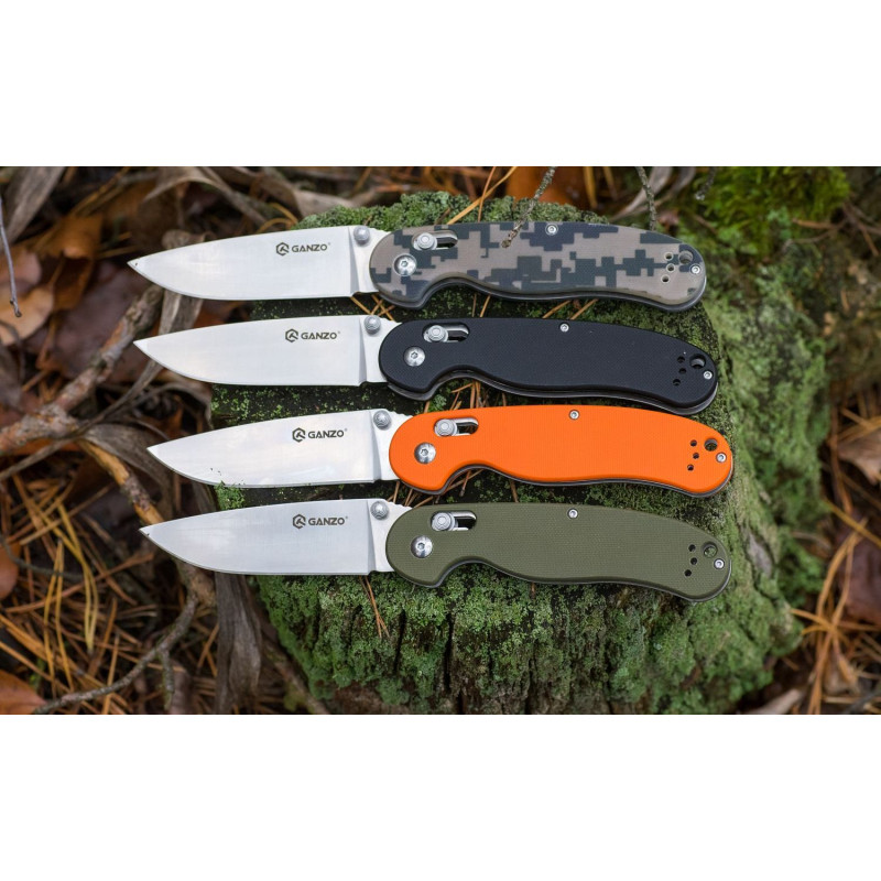 Ніж складаний Ganzo G727M камуфляж