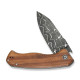 Ніж складаний туристичний Civivi Placoid, (9.3 см) Damascus / Guibourtia Wood