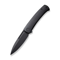 Ніж складаний туристичний Civivi Caetus Flipper, (8.8 см) Damascus / Carbon Fiber