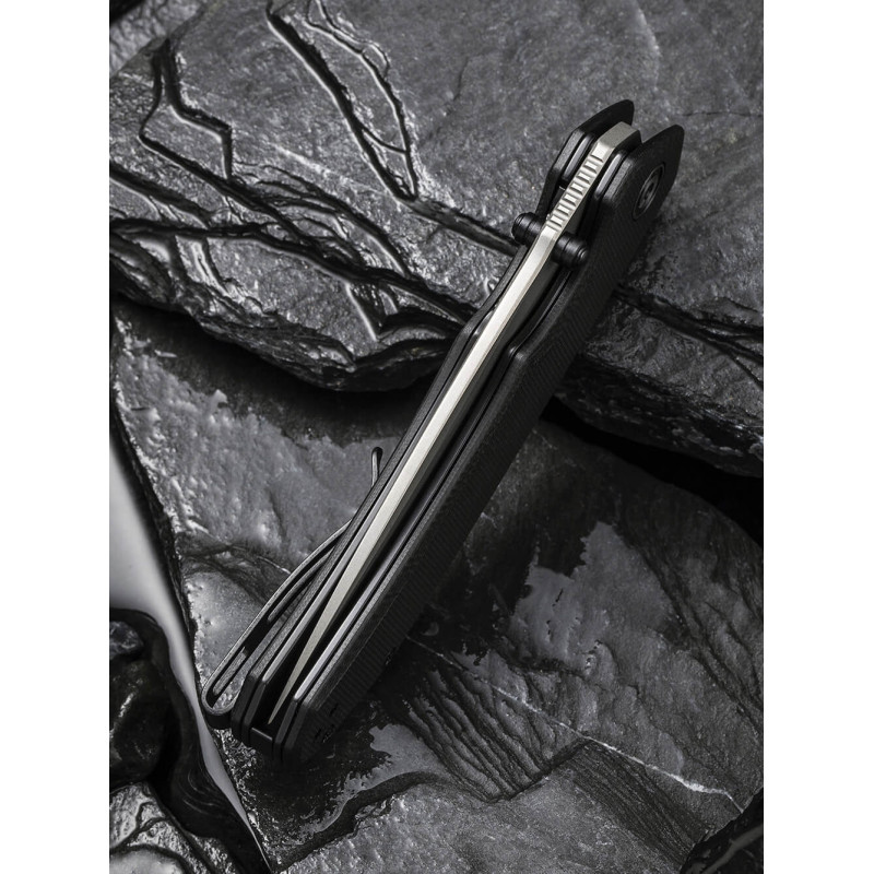 Ніж складаний туристичний Civivi Brazen, (8.8 см) 14C28N / G10 чорний