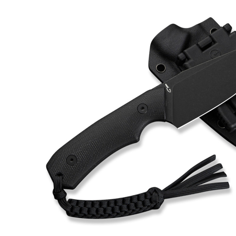 Ніж фіксований тактичний Civivi Gander, (9.2 см) 14C28N / Micarta чорний