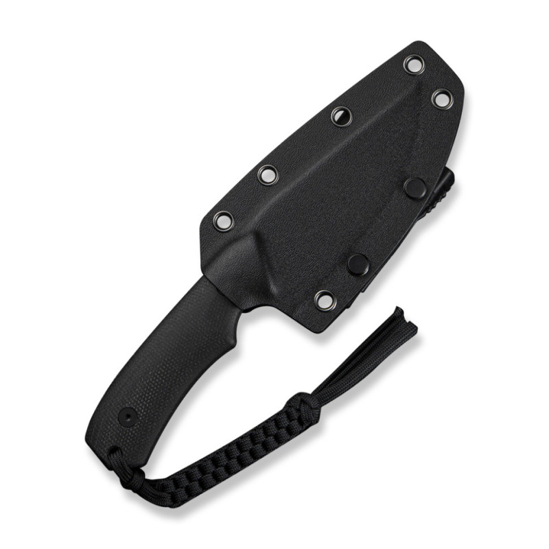 Ніж фіксований тактичний Civivi Gander, (9.2 см) 14C28N / Micarta чорний