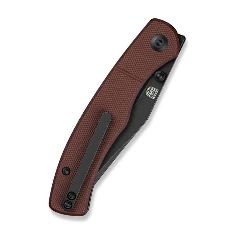 Ніж складаний кишеньковий Civivi Clingman, (7.6 см) Nitro-V / G10 темно-червоний