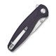 Ніж складаний туристичний Sencut Vyrce (8.9 см) D2 / Canvas Micarta фіолетовий