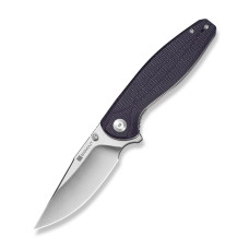Ніж складаний туристичний Sencut Vyrce (8.9 см) D2 / Canvas Micarta фіолетовий