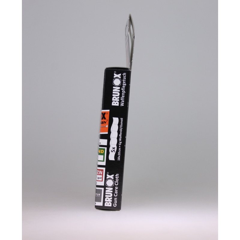Промаслені серветки для очищення і змащення зброї Brunox Gun Care 5шт