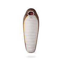 Спальник з натуральним пухом Naturehike Snowbird CNK2550WS014 SP550, p-р L, коричневий 992 г