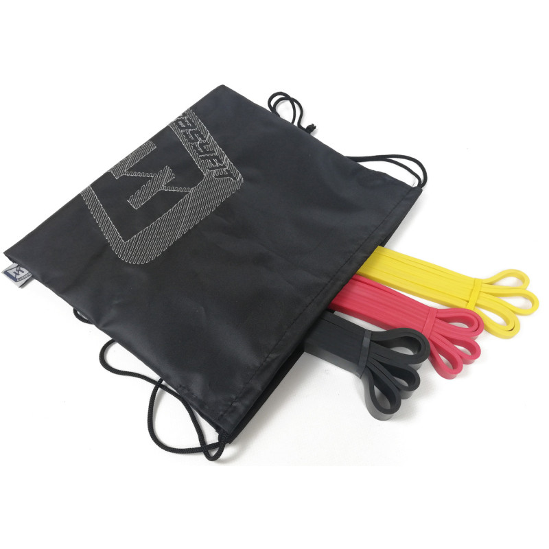 Резиновые петли EasyFit, Набор 3 шт, Латекс, Сопротивление 1-31 кг