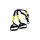 Петли TRX PRO Pack-2 (P2) (подвесные тренировочные петли, Длина 110-230 см, Ширина строп 3,8 см, Максимальный вес 160 кг, Желто-черний