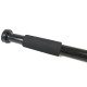 Розсувний турнік EasyFit, 63–100 см, сталь, чорний