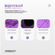 Професійний килимок EasyFit Pro для йоги, 184x68 см, товщина 5 мм, каучук, фіолетовий