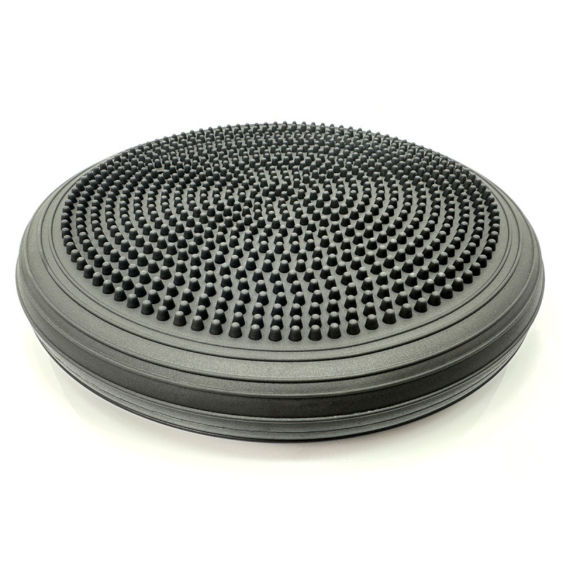 Балансувальна масажна подушка EasyFit Cushion-2, Діаметр 32 см, Максимальне навантаження 120 кг, ПВХ, Чорний