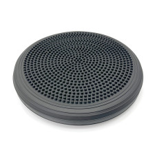 Балансувальна масажна подушка EasyFit Cushion-2, Діаметр 32 см, Максимальне навантаження 120 кг, ПВХ, Чорний