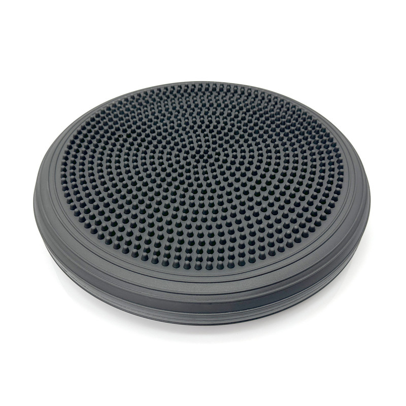 Балансувальна масажна подушка EasyFit Cushion-2, Діаметр 32 см, Максимальне навантаження 120 кг, ПВХ, Чорний