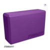 Блок для йоги EasyFit, 23х15,5х7,5 см, фиолетовый