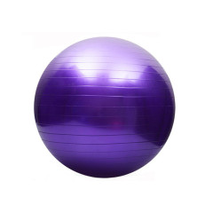 Мяч для фитнеса EasyFit, Диаметр 65 см, Максимальная нагрузка 120 кг, ПВХ, Фиолетовый