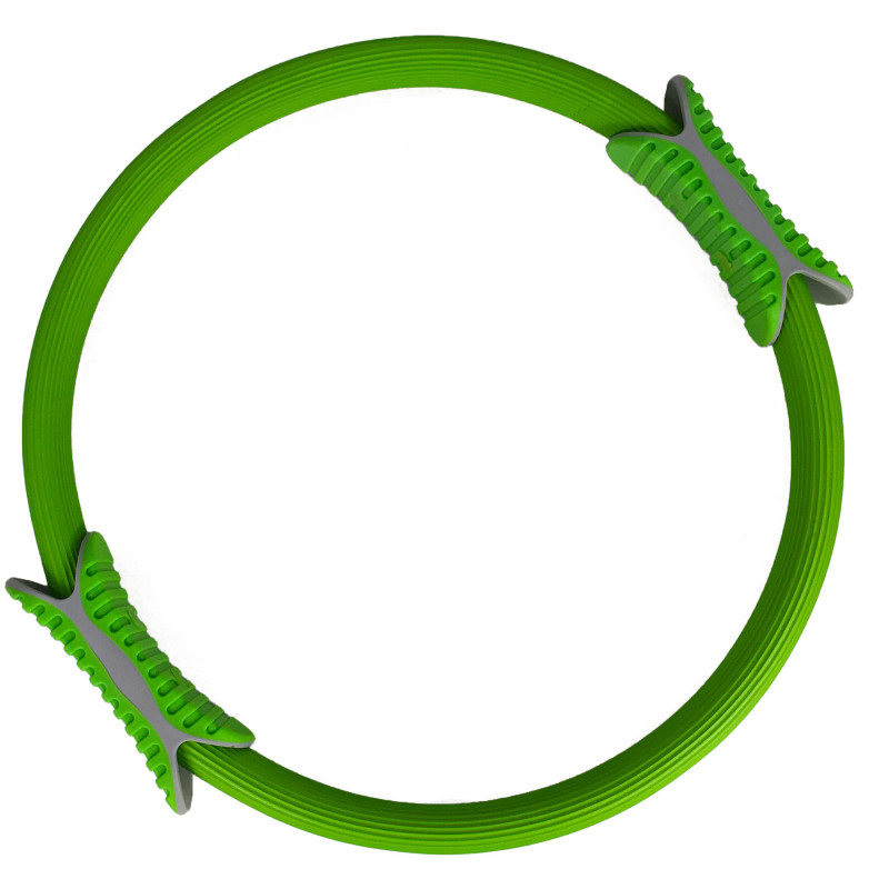 Кольцо для пилатеса EasyFit, Диаметр 38 см, Полипропилен, EVA, Зеленый