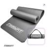 Коврик EasyFit для пилатеса и фитнеса, 180x60 см, толщина 10 мм, NBR, серый