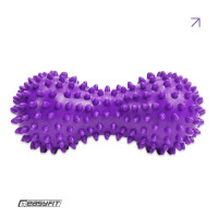 Массажный мячик EasyFit Goober с шипами, фиолетовый