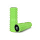 Масажний ролик EasyFit Grid Roller v1.2 з заглушками, 33х13 см, 3D масажна поверхня, салатовий