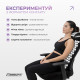 Массажный коврик EasyFit с подушкой (аппликатор Кузнецова) для массажа спины и шеи с чехлом, черный