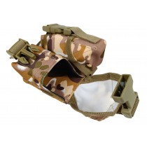 Подсумок гранатный двойной Multicam Arid (степной) (MOLLE, подсумок для гранат на разгрузку, жилет, РПС)