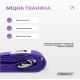 Ремінь для йоги EasyFit з петлею, Довжина 178,5 см, Ширина 3,8 см, Бавовна, Поліестер, Сталь, Фіолетовий