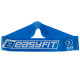 Фітнес-резинка для ніг EasyFit №2 X-Light, Опір 5 кг, Латекс, Довжина 60 см, Ширина 5 см, Товщина 0,35 мм, Синій