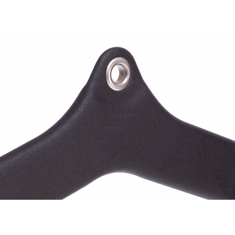 Ручка для тяги EasyFit с широким хватом, Размер 61х12х10 см, Сталь, Полиуретан (PU), Черный